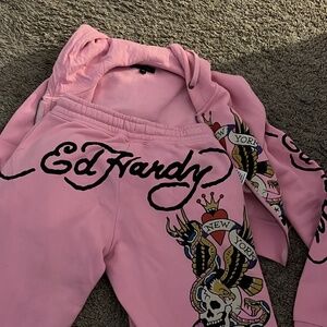 ed hardy sweatsuit size xs